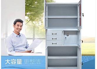 灰色鐵皮文件櫃