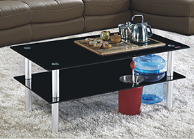 A9007#玻璃（lí）功夫長茶幾