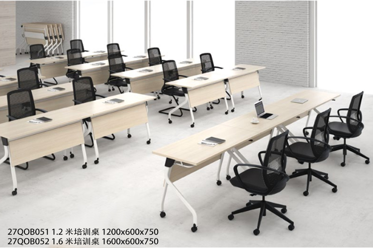 歐櫟（lì）木 + 亮光白培訓桌d.jpg