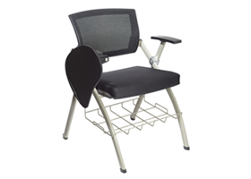 折疊帶（dài）書網帶（dài）寫字板培訓椅