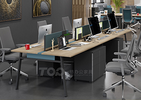 啟航辦公對向六人（rén）卡位