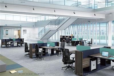 員工辦公桌-蔚來係列