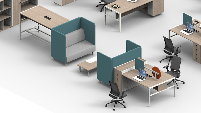 辦公（gōng）室個性員工卡位